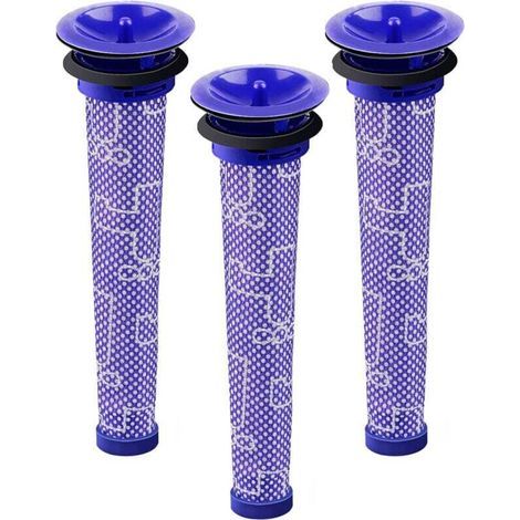 Filtre Dyson V6,Préfiltre dyson dc62 v6 v7 v8, Aspirateur,Accessoires Rechange Filtre Pré Moteur (1/4)