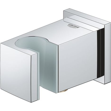Grohe Euphoria Cube Wandanschlussbogen 26370000 chrom, Brausehalter, eigensicher gegen Rückfließen (1/5)
