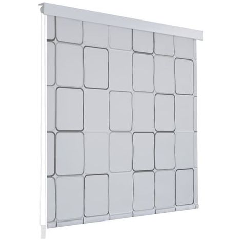 FIMEI Store roulant de douche 120 x 240 cm Carré (1/5)