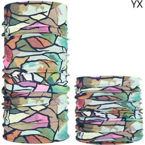 Couleur LSXR Cagoule de protection solaire à Absorption de sueur, Bandana, sans couture, pour l'extérieur (1/4)
