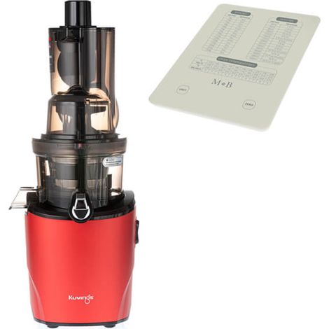 Kuvings REVO830 Revolution Cold Press Juicer Red With FREE Gift