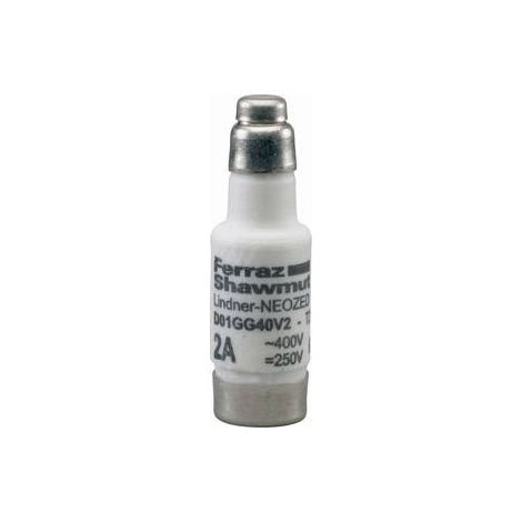 Mersen 01700.013000 Fusible Neozed Taille du fusible = D01 13 A 400 V S557571