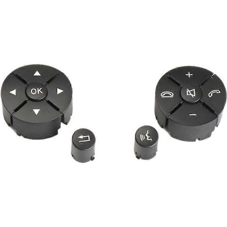 Cache-boutons de commande au volant pour Mercedes-Benz Classe C W204 W212 A2048210451 A2048210351 A (1/5)