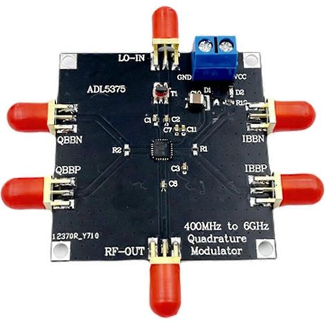 Module de modulation IQ ADL5375, modulateur/mélangeur en quadrature, bande passante 6 GHz avec balun LO (1/5)