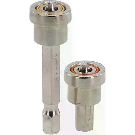 1/2 Stück Trockenbauschraubendreher-Bit mit magnetischem Positionierungsring, 1/4-Zoll-Sechskantschaftschrauben, Positionierkopf-JXLGV (1/5)