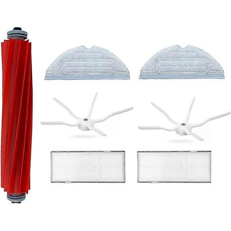 Accessoires pour aspirateurs robots Roborock S7, S7 Plus, S7 Pro Ultra, S7 MaxV, S7 MaxV Plus et S7 MaxV Ultra : brosse, filtre et serpillère. (1/5)