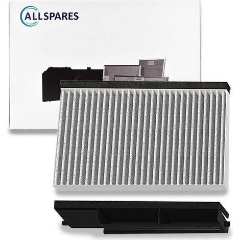 Filtro de carbón AllSpares CleanAir para campanas extractoras compatible con Bosch DWZ0DX0A0 / Siemens LZ10DXA00 / Neff Z51DXA0X0 (197 x 215 x 35 mm)