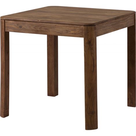 Table à manger 80x80 Palissandre teinté Smoked cherry TORONTO 157