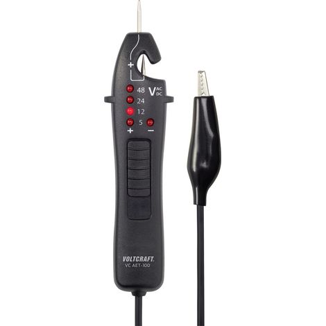 Testeur de tension à 2 pôles VOLTCRAFT VC AET-100 CAT I LED