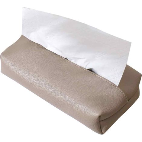 Kreative Taschentuchbox aus Leder, luxuriöser Stil, für das Wohn- oder Schlafzimmer. (1/5)