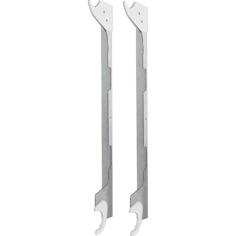 Fondital Wandkonsolen-Set Blitz+Simun Super B4, 30mm Wandabstand, 657mm Bauhöhe