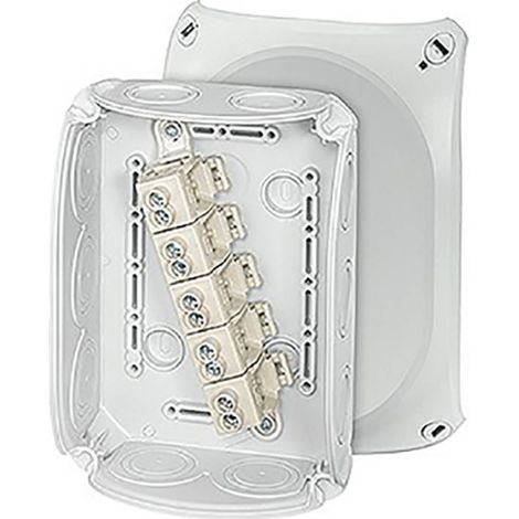Hensel 62000010 Cassetta di derivazione (L x L x A) 180 x 130 x 77 mm Grigio IP66 1 pz. (1/2)