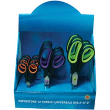 ESPOSITORE 12 FORBICI UNIVERSALI 100  150  200  MM
