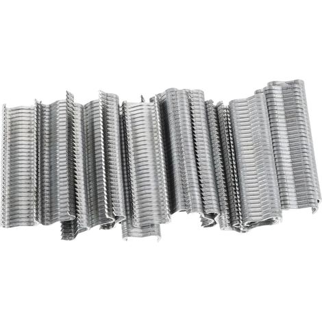 600 Pièces Clips Staple pour Cages Animalières Outil de Réparation Pratique pour Poules Accessoires de Grillage pour Fournitures de Restauration pour Cages (1/5)