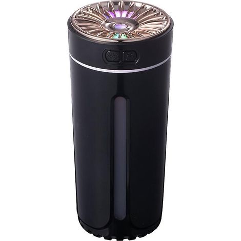 mini Humidificateur De Chambre (noir), Humidificateur Sans Fil, Humidificateur D'air Brouillard Froid Pour Bb, Veilleuse S'teint Automatiquement (1/5)