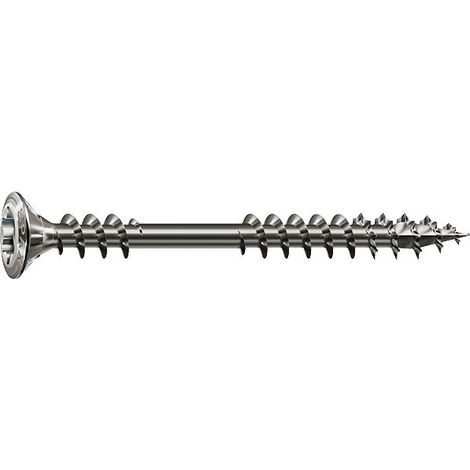 Vite da ponte SPAX 4,5x60mm T-STAR plus T25 - punta CUT - acciaio inox A2 - 100 pezzi - 25470004506022