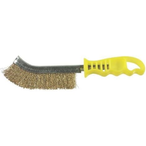 Brosse à main universelle fil laiton ondulé 0,30 mm-0008-462.591 - Osborn