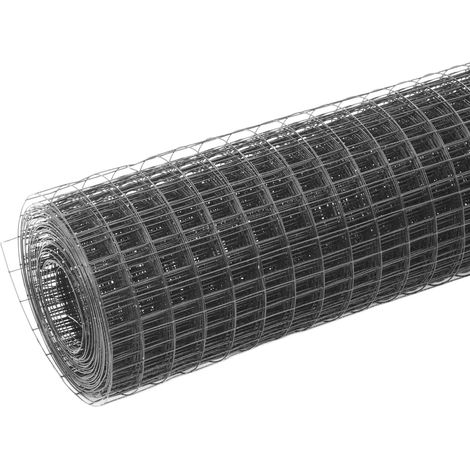 Maison Exclusive - Drahtzaun Stahl mit PVC-Beschichtung 25x1 m Gr