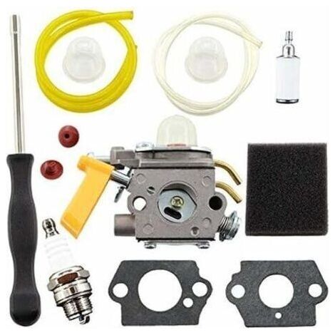 Kit carburatore per Ryobi RBC30SESA RBC30SBSA RLT30CESA RLT30SESA RPR3025JA. Sostituisce rasaerba e decespugliatori ZAMA C1U-H60D Ryobi e Homelite 26cc e 30cc. (1/5)