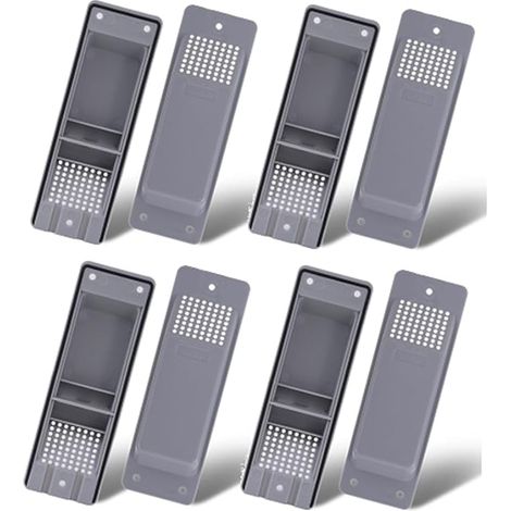 Paquet de 8 Kits de Ventilation pour Conteneurs D'Expédition Kit de Ventilation à Flux D'Accessoires pour Conteneurs D'Expédition Robustes