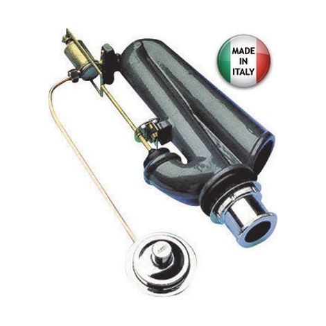 Batteria di scarico Dianhydro con pulsante per cassette wc bagno batteria con sifone in ghisa plastificato a caldo
