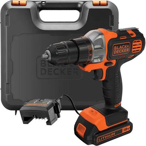 BLACK+DECKER Werkzeug - 18V Akku-Multifunktionswerkzeug, 1x 1,5 Ah Li-Ion Akku, Ladegerät MT218K-QW