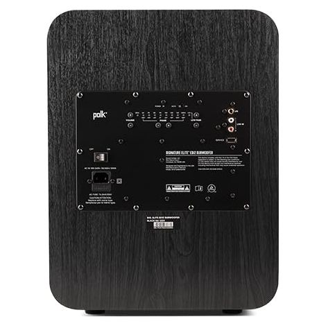 Subwoofer, Caisson de Basses 12" avec amplificateur Classe D, Technologie Power Port et contrôle de Phase Time Smart (1/4)