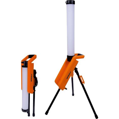 HM Müllner 360 LED Arbeitsleuchte 7000 lm mit Steckdose leistungsstark  L600-W70