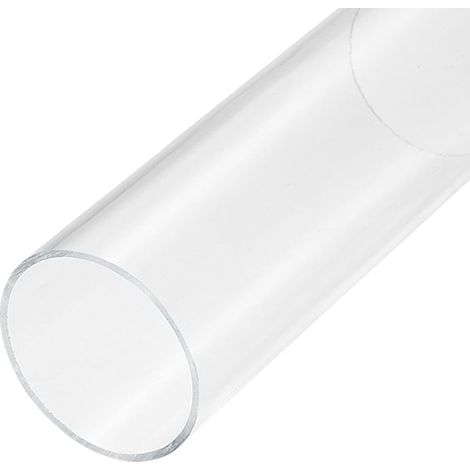 Acrylique Tuyau Transparent Rigide Rond Tube 61mm ID 65mm OD 6" pour Lampes et Lanternes, Eau refroidisement Système (1/5)