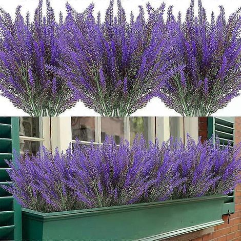künstliche Lavendel-Kunstblumen, romantische Hochzeitsdekoration im Provence-Stil, nordischer Stil, Vase, Aufbewahrung, Heimdekoration, Brautstrauß (1/4)