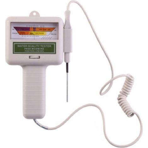 SABIR Testeur de Qualité de l'eau, Testeur PH Mètre Électronique Compteur de Chlore Portable PH mètre de Haute Précision pour l'eau Potable, la Culture Hydroponique, Les Aquariums, l'eau Potable (1/5)