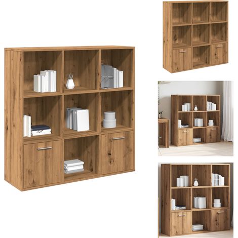 Bücherschrank Artisan-Eiche 98x29x97,5 cm Holzwerkstoff - Bücherschrank - Bücherschränke - Bücherregal - Bücherregale (1/5)
