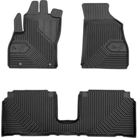 Tapis de Sol de Voiture pour Fiat Fiorino III 2007-2016 TPE Imperméable 3Pcs (1/5)