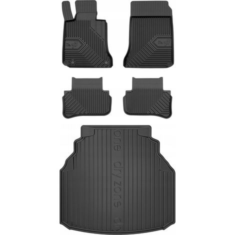 SET 77 Alfombrillas y moqueta Mercedes C W204 Sedán 2007-2014 (1/5)