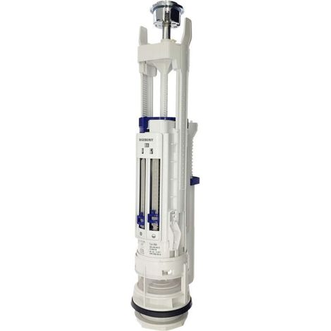 Geberit Impuls 290 Dual Flush Valve with Cr-pl Actuator for Repl 272.400.21.1 (1/4)