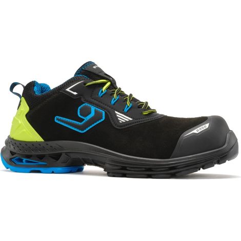 Scarpe antinfortunistiche Base Athens B1711A S3S ESD SC LG FO SR Vegan - 40 - Nero