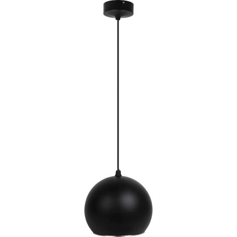 Suspension sphérique LED 20W Noir (1/3)