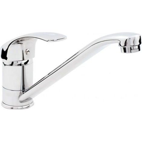 Hydroland VENA grifo de cocina cromado con pico giratorio (1/2)