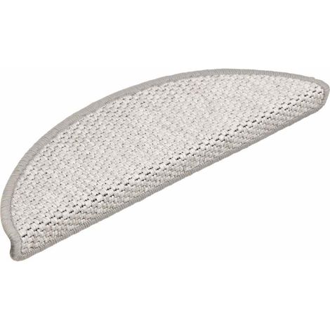 Tapis d'escalier autocollants 30 pcs,Marches d'escalier 56x17x3 cm platine CFW478583 (1/5)