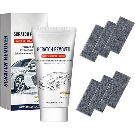 Auto Scratch Repair, Paint Repair Kit, Scratch Eraser Kit, Effective Paint Scratch & Damage Removal, Paint Care Scratch Eraser (1/5)