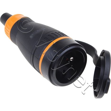 Universeel - fiche caoutchouc fem 16a ip44 pro - kstps - (1/2)