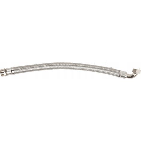 Tuyau antivibratoire avec coude - 80 cm - Flexible - Résistant à l'eau - Haute qualité (1/5)
