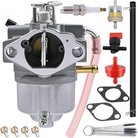 15003-2153 carburateur Ensemble pour Kawasaki 15003-2153 FC420V FC400V FC420V-AS28 FC420V-BS26 FC420V-GS06 Moteur 4 Temps pour JD pour DR Tondeuse à Gazon pour 15001-2972 15003-2154 15001-2987