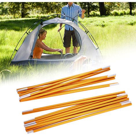 Robuste Aluminiumlegierungsstütze für Camping und Wandern – 10 Stangen