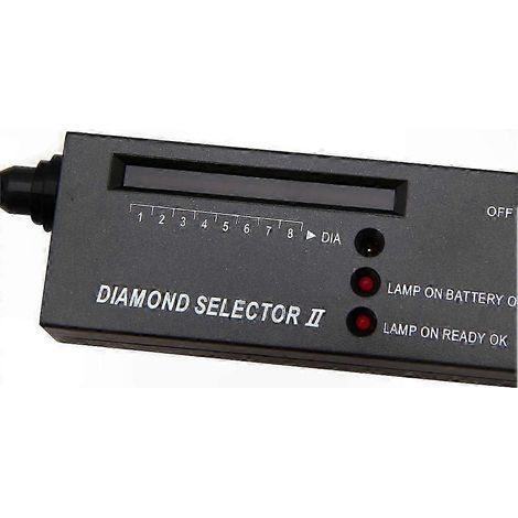 Hochpräziser Diamanttester, Schmuckprüfstift mit Mini-LED-Licht, professioneller Selektor für Anfänger und Experten (1/4)