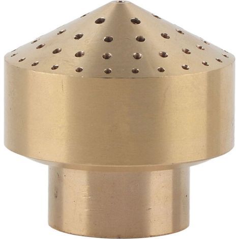 Fontana a getto direzionale multi-laghetto in ottone da 3/4" per fuochi d'artificio, irrigatori da esterno. (1/4)