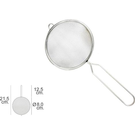 Colador Acero Inoxidable Basic Ø 8 x 21,5 (Alt.) cm.