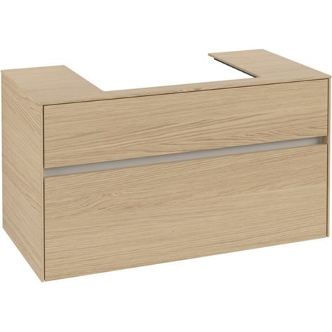Villeroy & Boch Collaro Waschbeckenunterschrank, 2 Auszüge, (1/3)