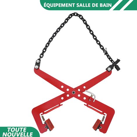 500kg / 1102.3 lbs Pince de levage Pinces de levage en acier allié Pinces de levage réglables Pince de pierre Ouverture 12.99-27.56inch (1/5)