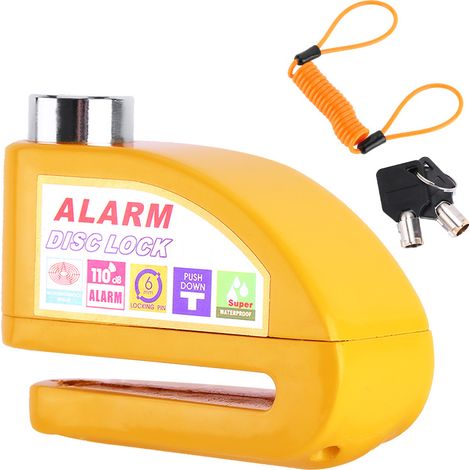 Alarme antivol pour disque de frein de vélo, cadenas pour vélo électrique, verrouillage du disque de frein pour moto, équipement de cyclisme JiuYue